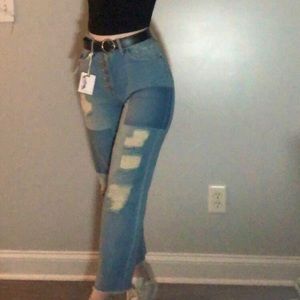 NWT Light Wash Jessica Simpson High Rise Jeans